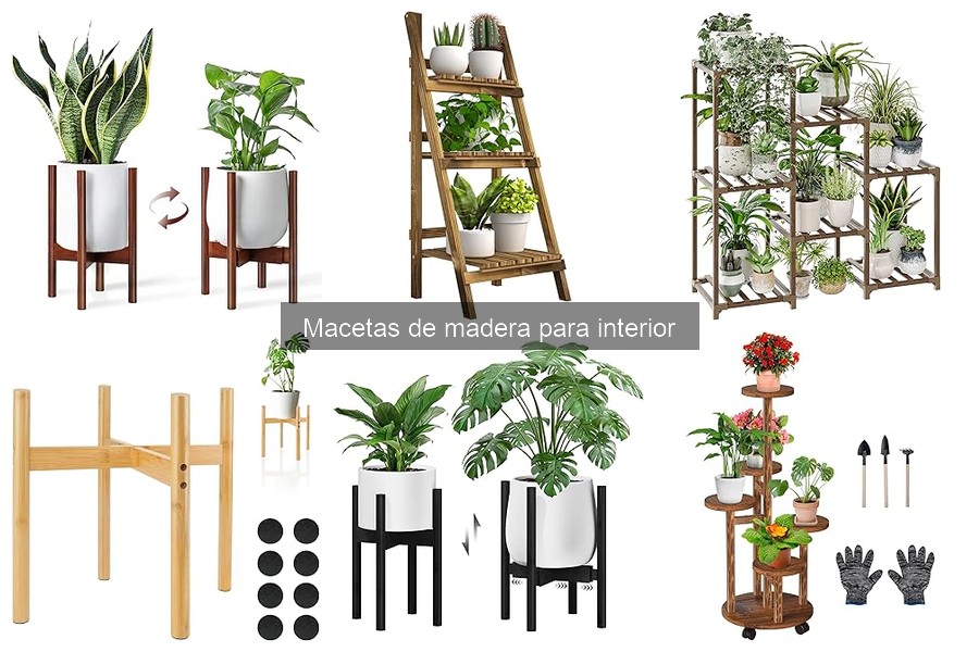 ¿Son resistentes las macetas de madera a la humedad?