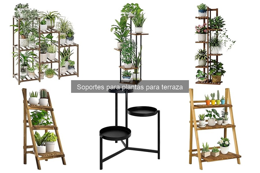 Soportes para plantas en terraza: mejora tu espacio verde