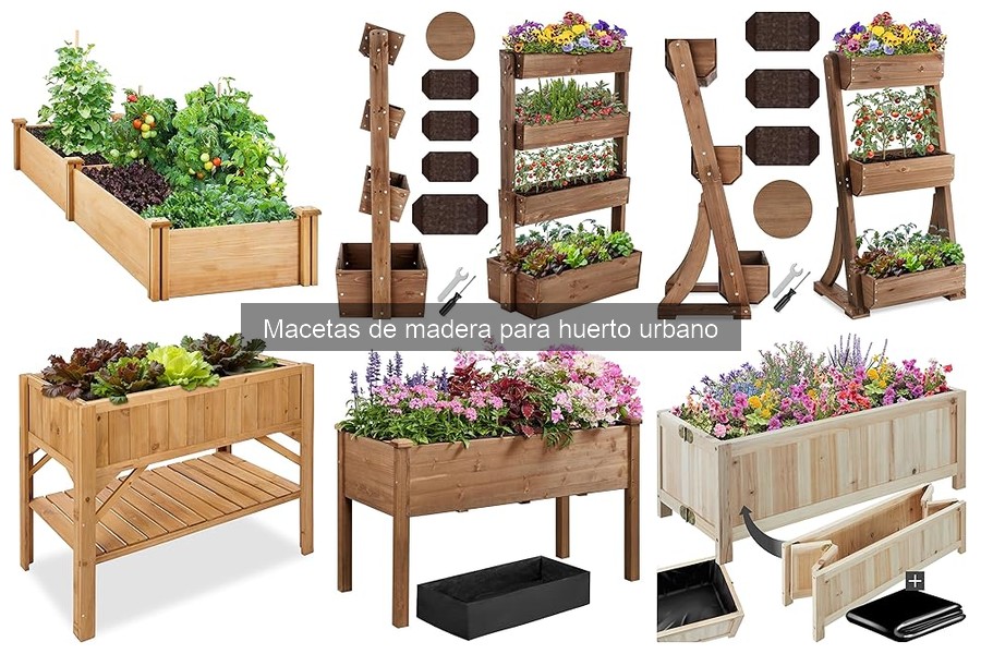 Testimonios de usuarios sobre macetas de madera para huerto urbano