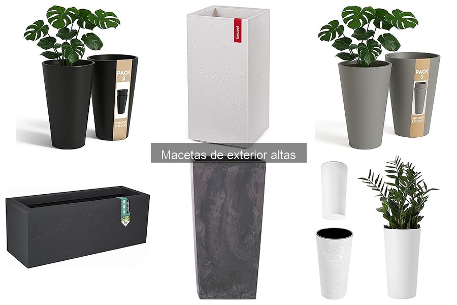 Ventajas de las Macetas Altas para Jardines Exteriores