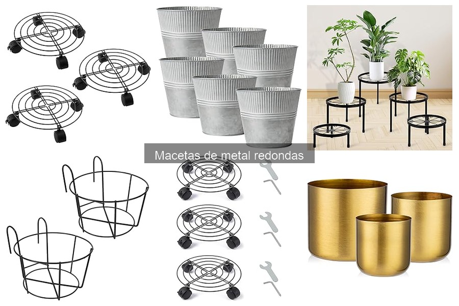 Ventajas de las Macetas de Metal Redondas para tus Plantas