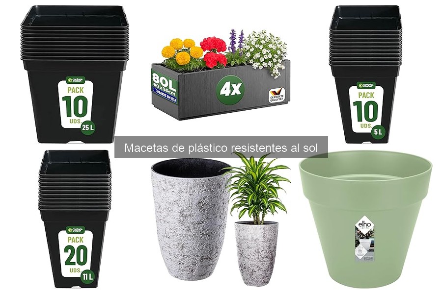 Ventajas de las Macetas de Plástico frente a otros Materiales