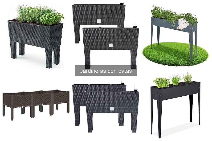Ventajas de usar jardineras con patas para tu espacio