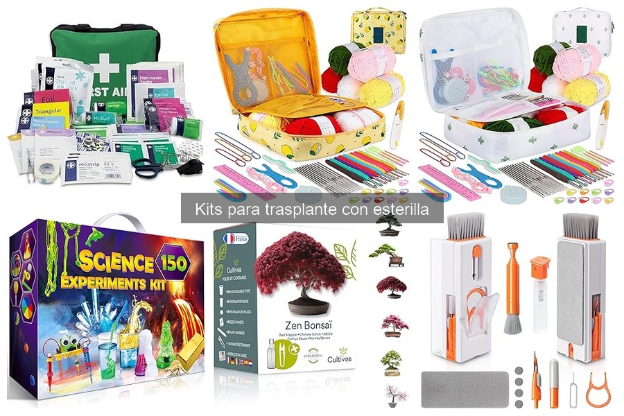 Ventajas de usar kits para trasplante con esterilla