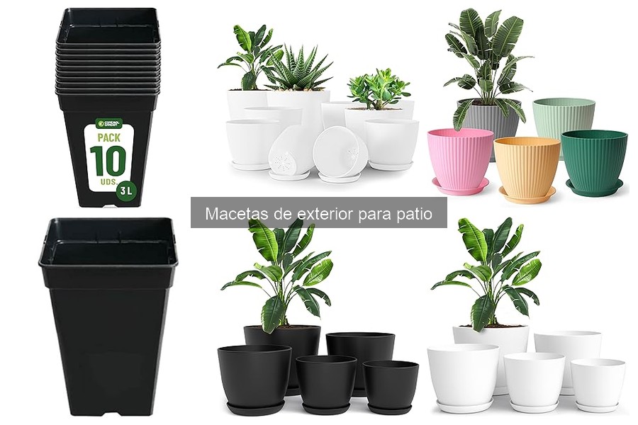 Ventajas de Usar Macetas de Exterior para tu Patio