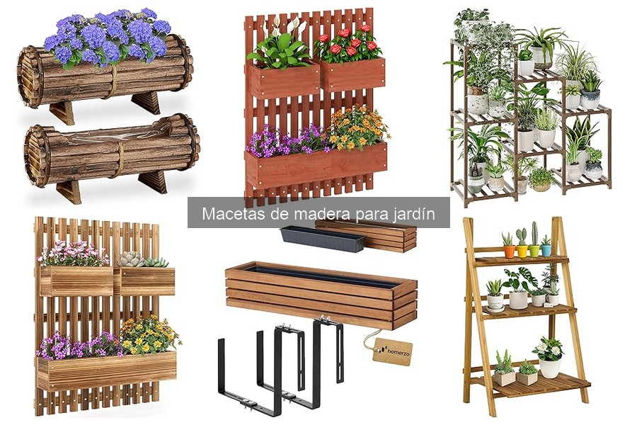 Ventajas de usar macetas de madera en el jardín