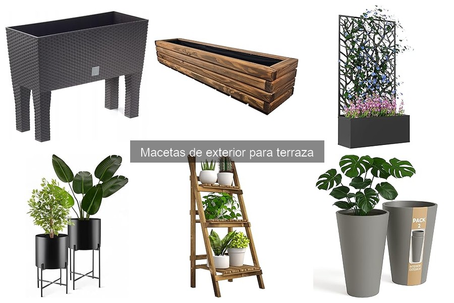 Ventajas de usar macetas de resina en exteriores