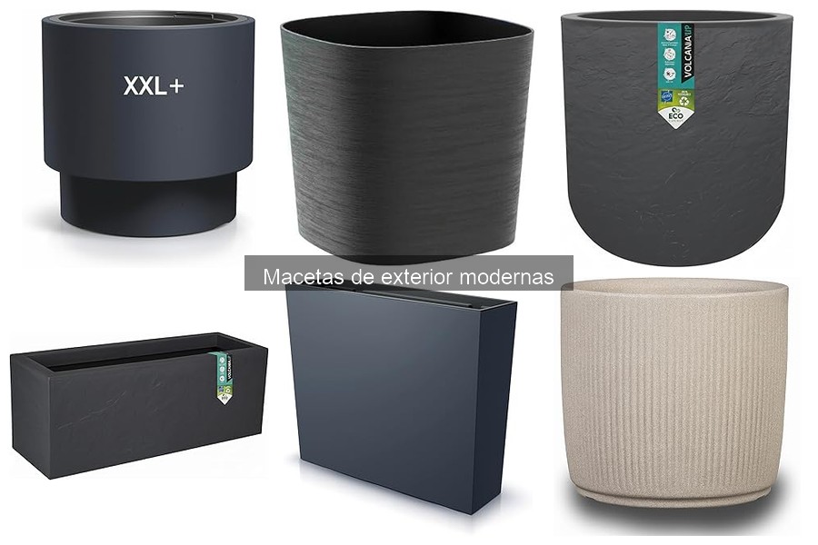 Ventajas de usar macetas modernas para exterior