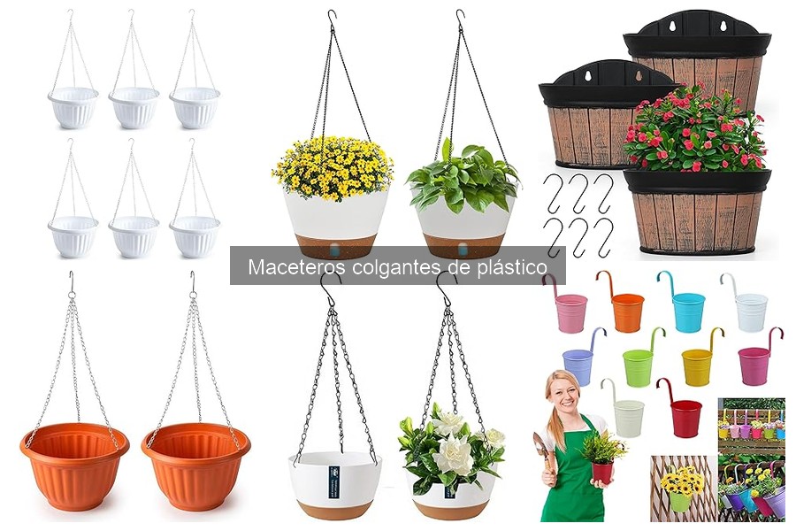 Ventajas de usar maceteros colgantes de plástico para tus plantas