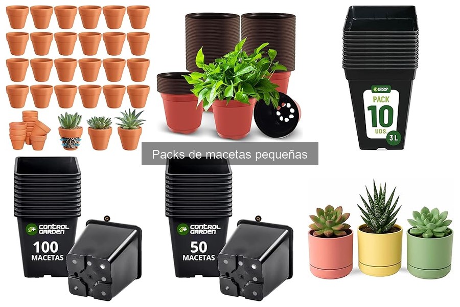 ** Ventajas de Usar Packs de Macetas Pequeñas para tus Plantas