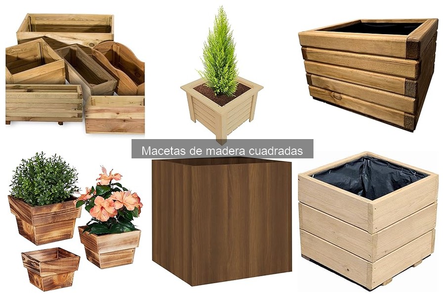 Ventajas y desventajas de las macetas de madera cuadradas