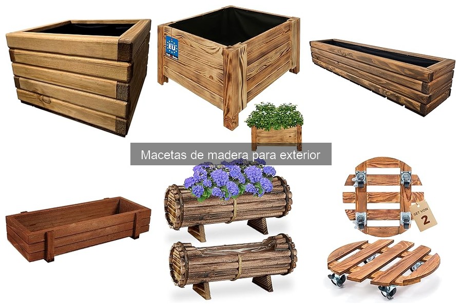 Ventajas y desventajas de las macetas de madera para exterior