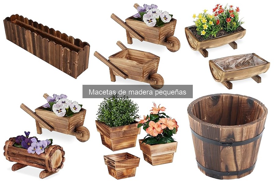 Ventajas y desventajas de las macetas de madera pequeñas