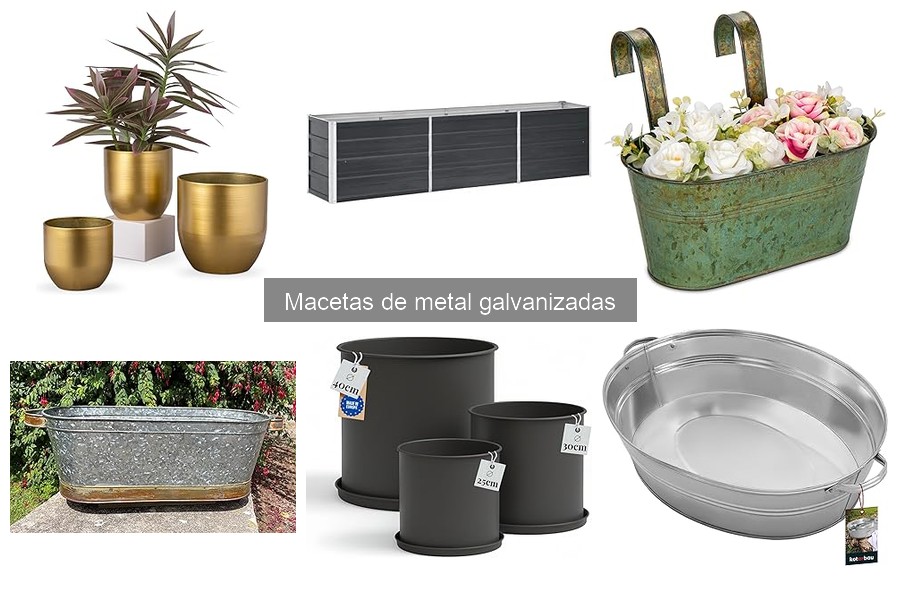 Ventajas y desventajas de las macetas de metal galvanizado