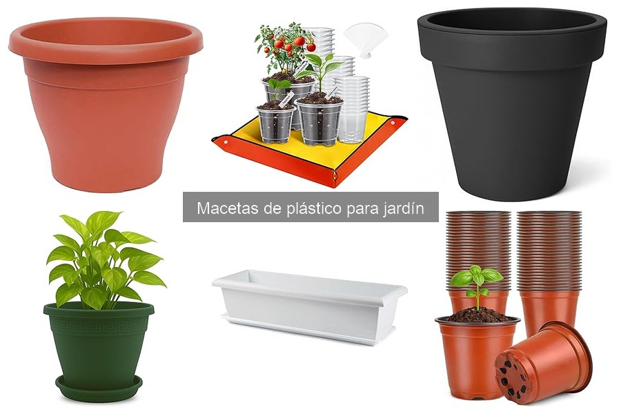 Ventajas y desventajas de las macetas de plástico para jardín