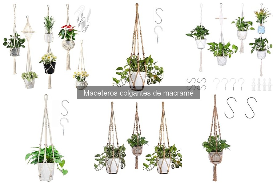 Ventajas y desventajas de los maceteros colgantes de macramé